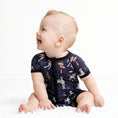 Load image into Gallery viewer, Ruffin' It Short Sleeve Romper
