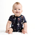 Load image into Gallery viewer, Ruffin' It Short Sleeve Romper
