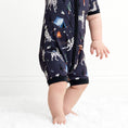 Load image into Gallery viewer, Ruffin' It Short Sleeve Romper
