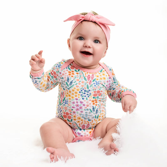 Whimsical Wildflowers Bodysuit