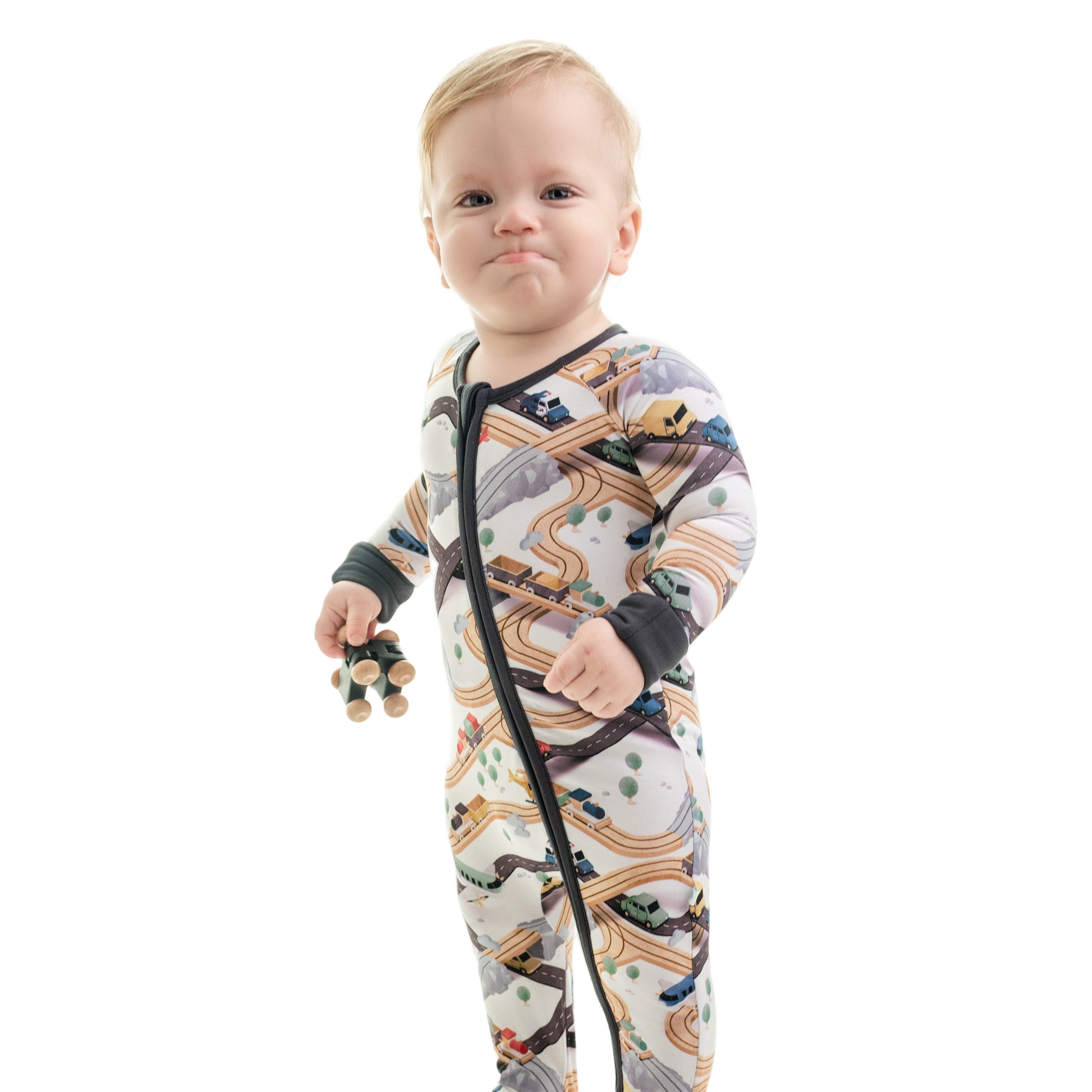 Traffic Jammies (Cars) Romper