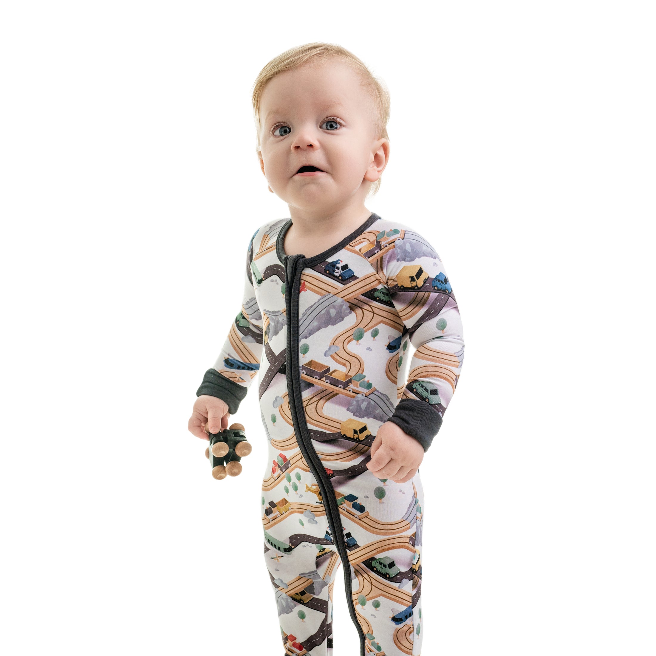 Traffic Jammies (Cars) Romper