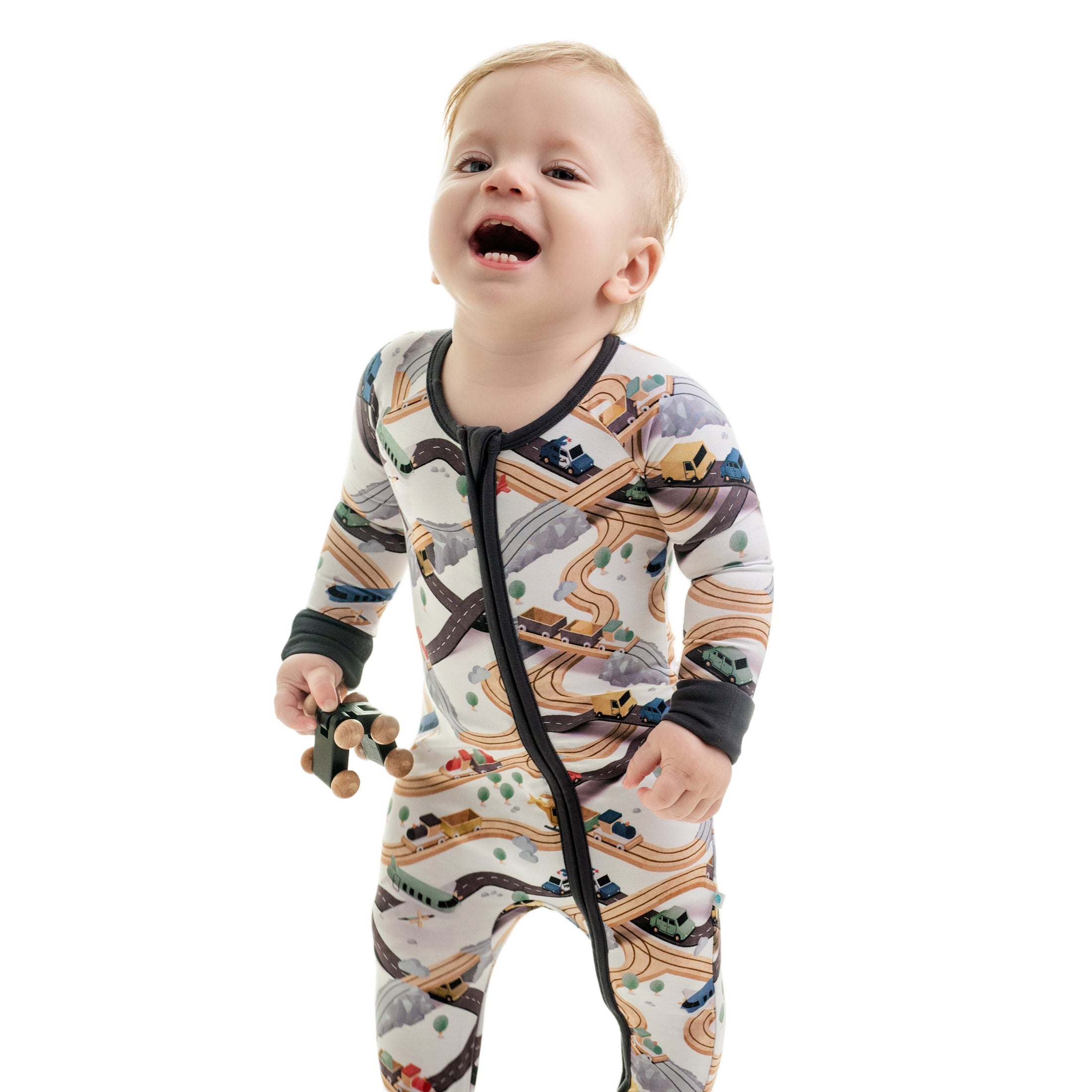 Traffic Jammies (Cars) Romper