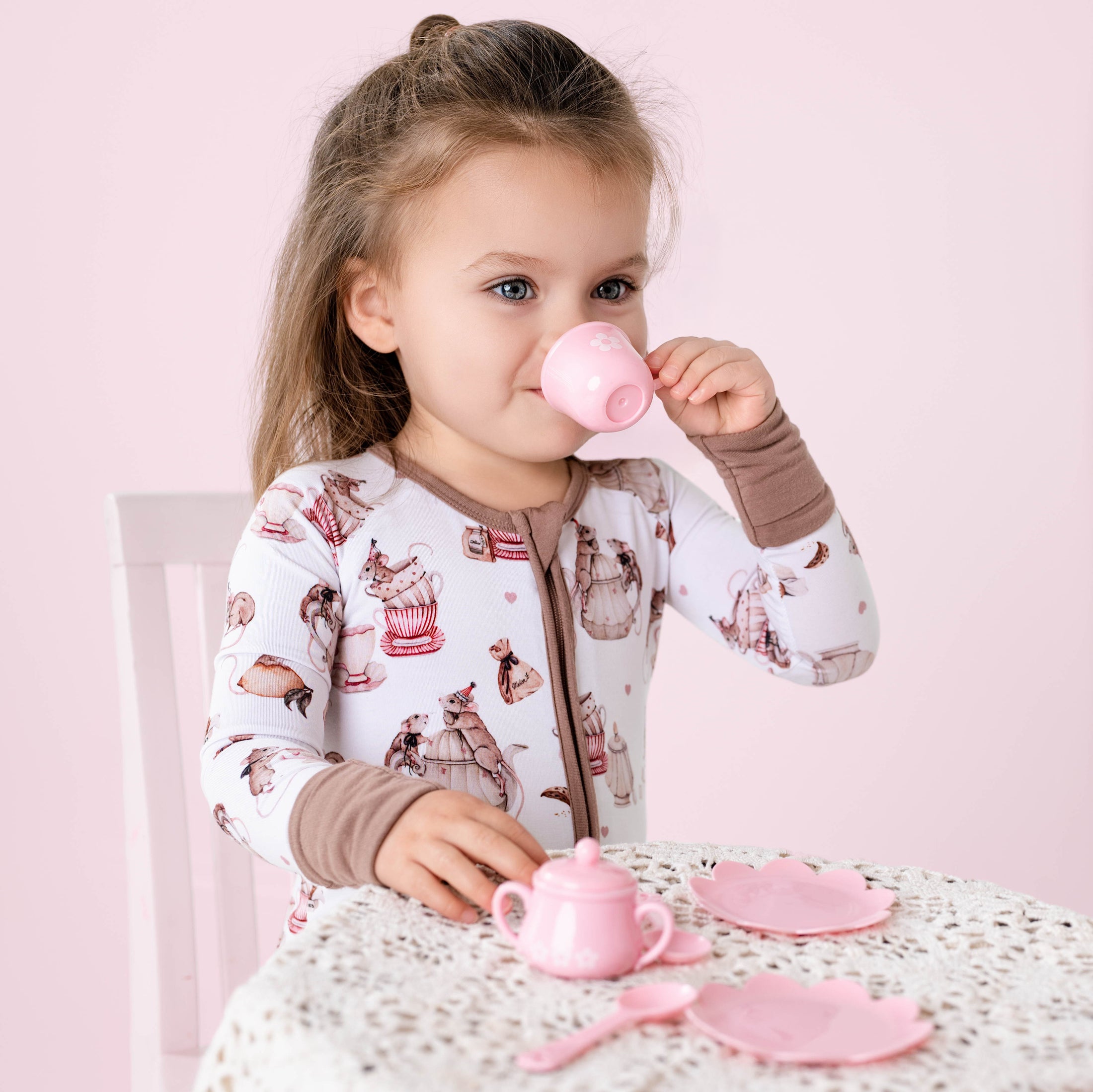 Tiny Tea Time Romper