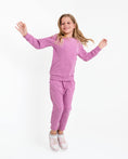 Load image into Gallery viewer, Bamboo Waffle Kids' Jogger Set-Line Dry Only
