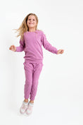 Load image into Gallery viewer, Bamboo Waffle Kids' Jogger Set-Line Dry Only
