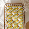 Load image into Gallery viewer, Suns and Roses (Sunflowers) Crib Sheet
