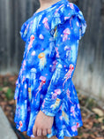 Load image into Gallery viewer, So Stinging Cute (Jellyfish) Long Sleeve Bodysuit Twirl Dress
