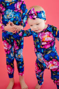 Load image into Gallery viewer, Neon Blooms Romper
