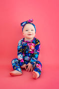 Load image into Gallery viewer, Neon Blooms Romper
