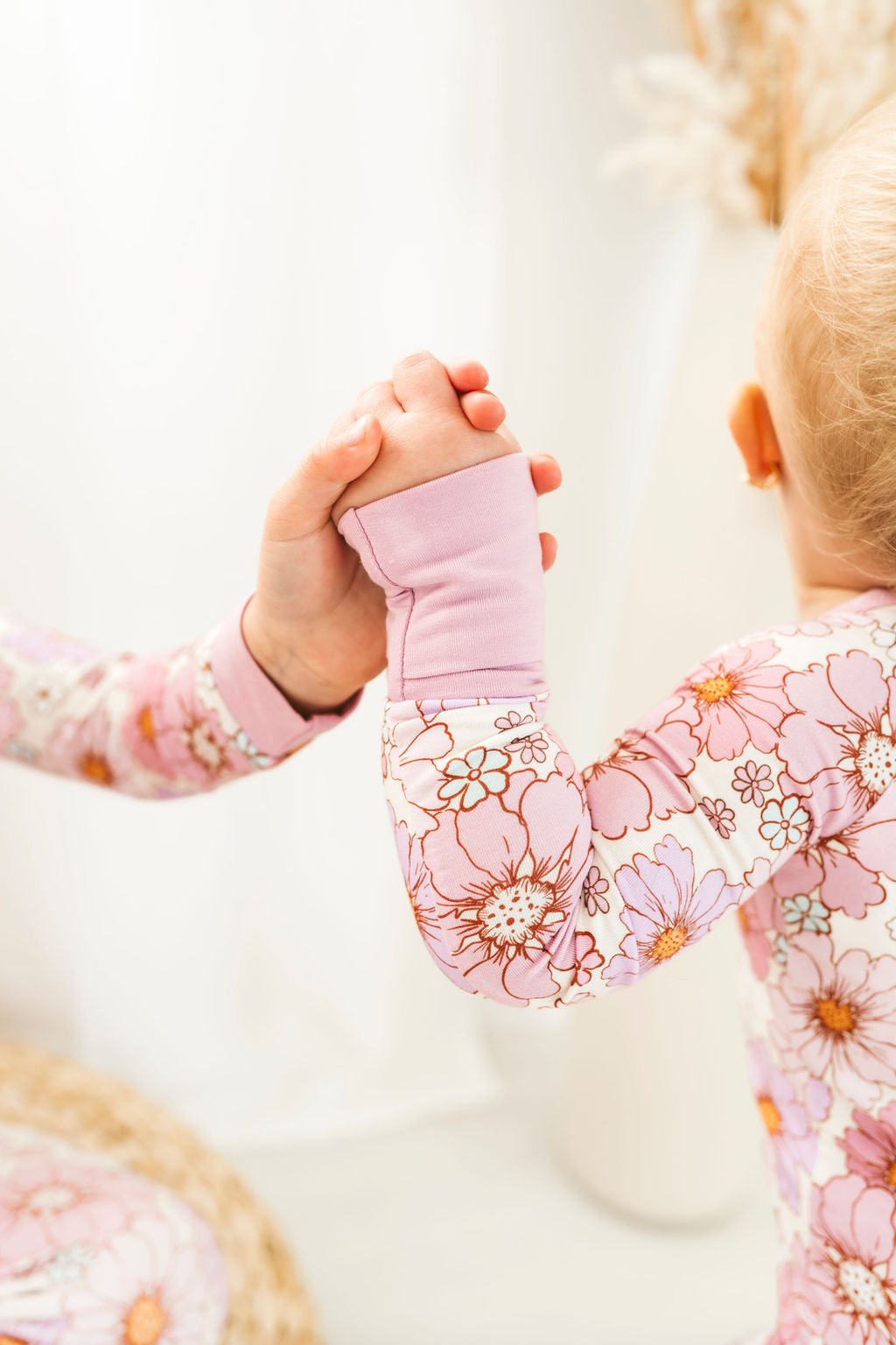 Powerful in Pink (Flower) Romper