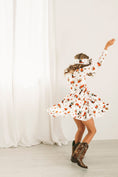 Load image into Gallery viewer, Desert Dreams Long Sleeve Big Kid Twirl Dress
