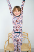 Load image into Gallery viewer, Pretty in Paisley Long Sleeve PJs
