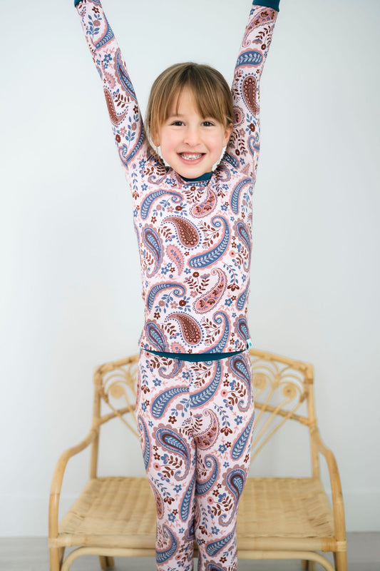 Pretty in Paisley Long Sleeve PJs