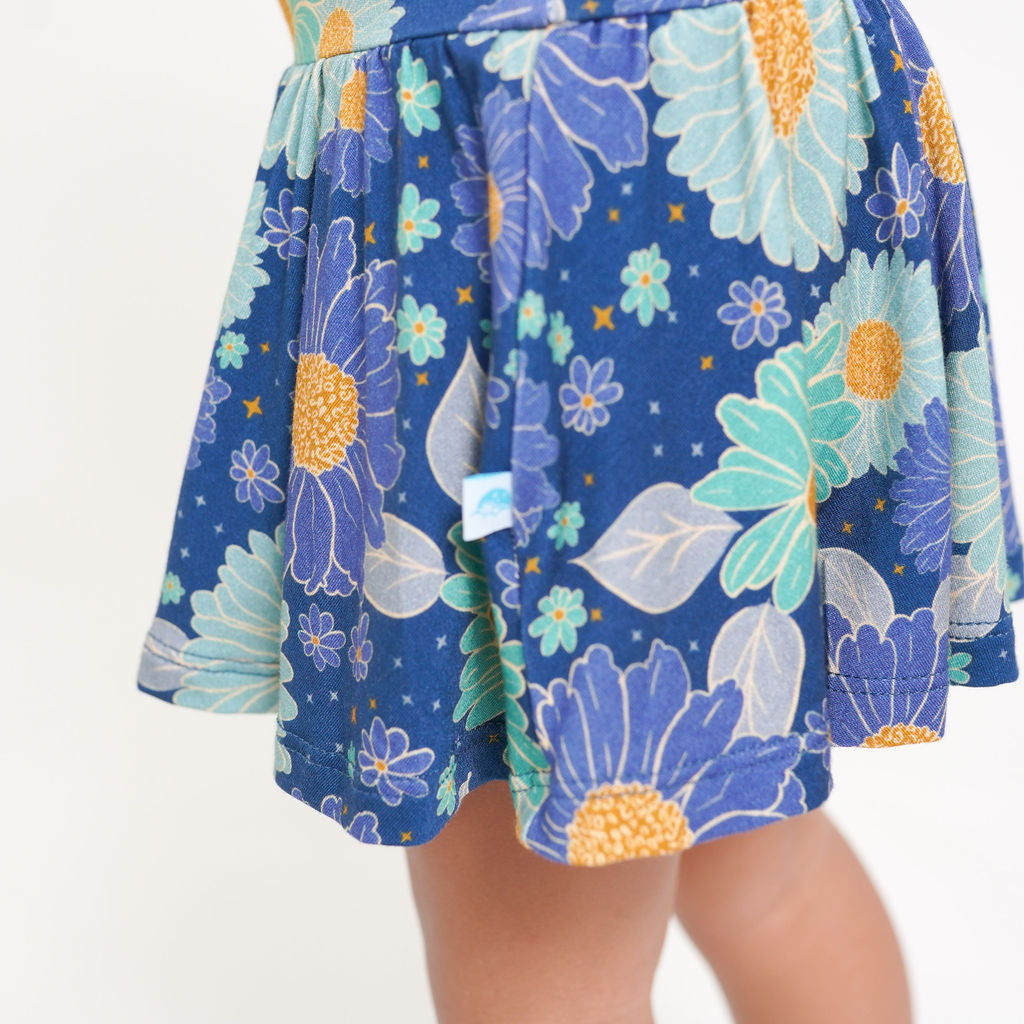 Bluepsie Daisy Bodysuit Twirl Dress