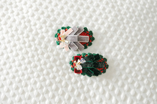 Christmas Tree Hair Clip