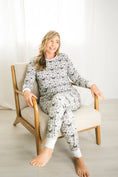 Load image into Gallery viewer, Lunar Dreams (White Butterfly) Women's Long Sleeve PJ Set
