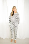 Load image into Gallery viewer, Lunar Dreams (White Butterfly) Women's Long Sleeve PJ Set
