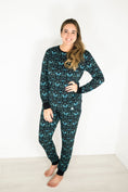 Load image into Gallery viewer, Lunar Dreams (Black Butterfly) Women's Long Sleeve PJ Set
