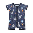 Load image into Gallery viewer, Ruffin' It Short Sleeve Romper
