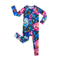 Load image into Gallery viewer, Neon Blooms Romper
