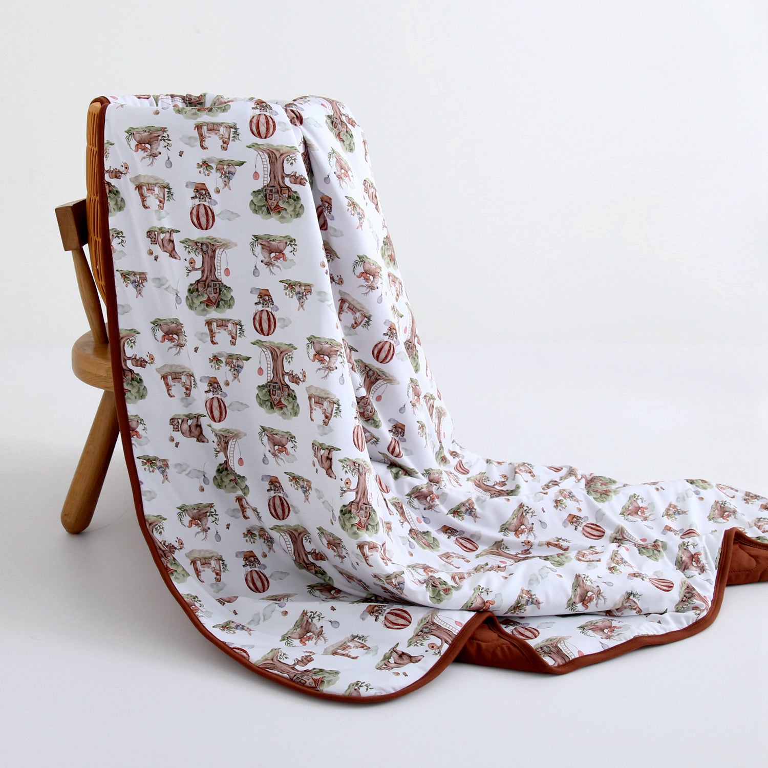 Nature's Nook Adult Quilted Blanket