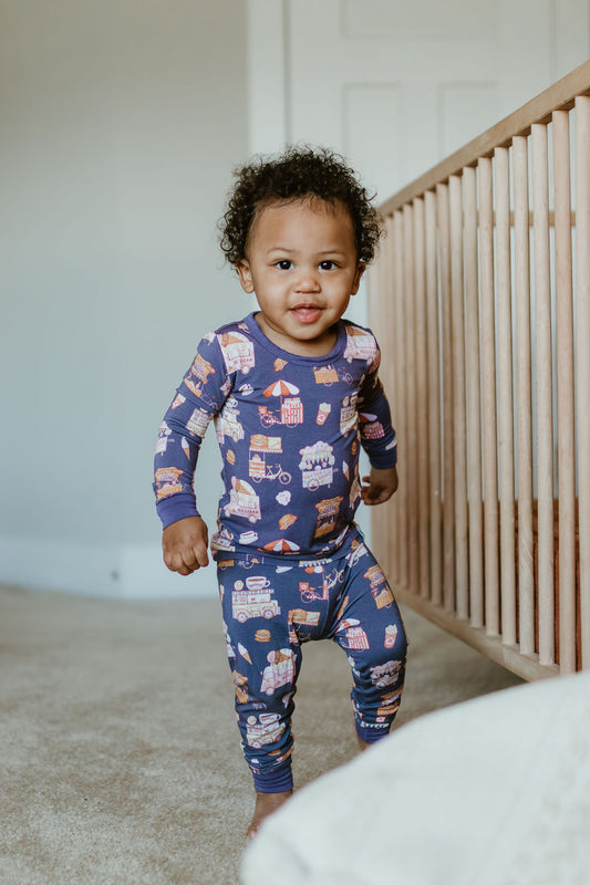 Tootie Foodie Long Sleeve PJ's