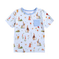 Load image into Gallery viewer, Don’t Worry, Be Hoppy ( Rabbit ) Short Sleeve T-shirt
