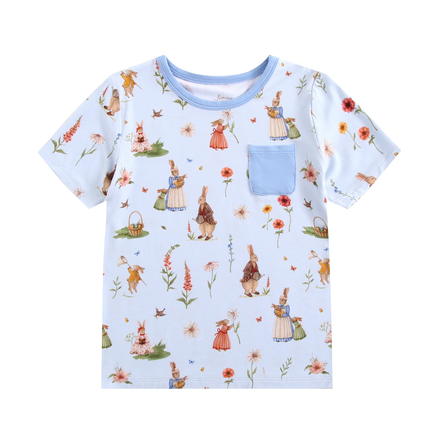 Don’t Worry, Be Hoppy ( Rabbit ) Short Sleeve T-shirt