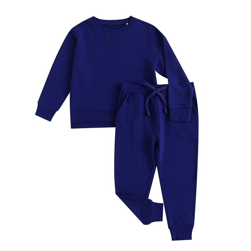 Royal Blue Kids Jogger Set