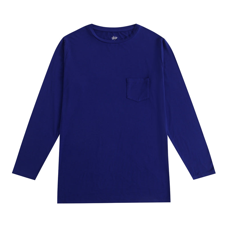 Royal Blue Men's Long Sleeve Shirt