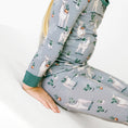 Load image into Gallery viewer, Prickly Llama Long Sleeve PJ's
