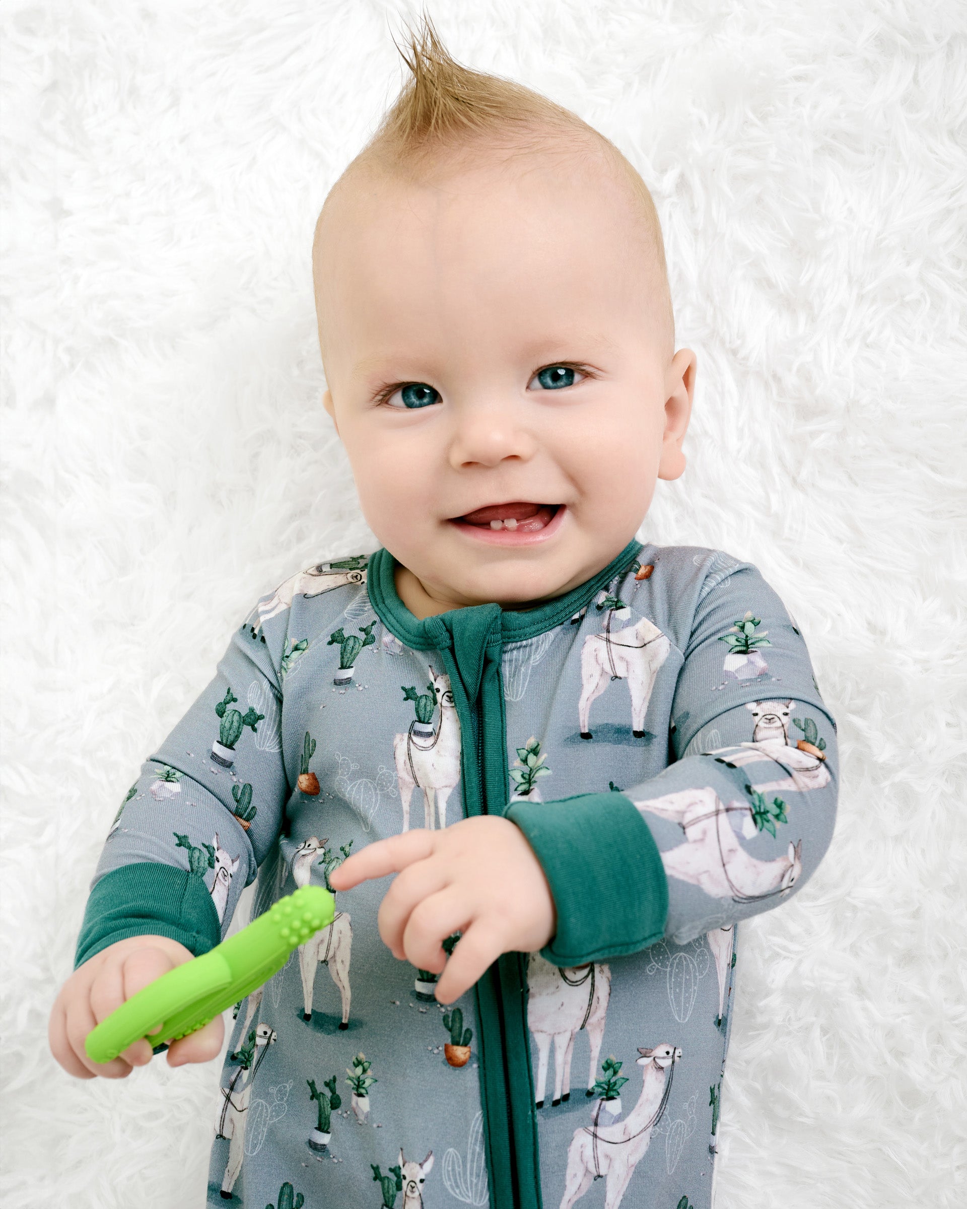 Prickly Llama Romper