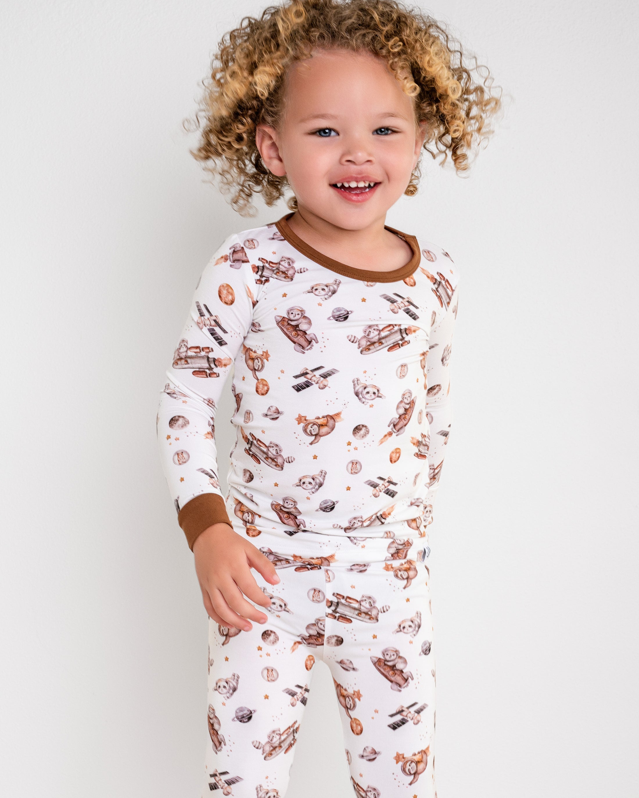 Outersloth (Space) Long Sleeve PJ's