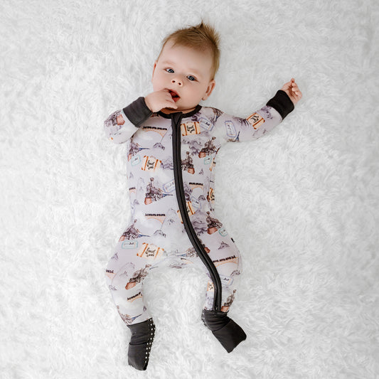 Steam Dreams (Train) Romper