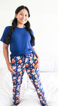 Load image into Gallery viewer, Tis the Sea-Sun (Santa) Women's Short Sleeve PJ Set
