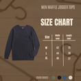 Load image into Gallery viewer, Bamboo Waffle Men's Top-Line Dry Only
