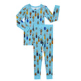 Load image into Gallery viewer, Caught In The Rain (Pineapple) Long Sleeve PJ's
