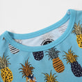 Load image into Gallery viewer, Caught In The Rain (Pineapple) Long Sleeve PJ's
