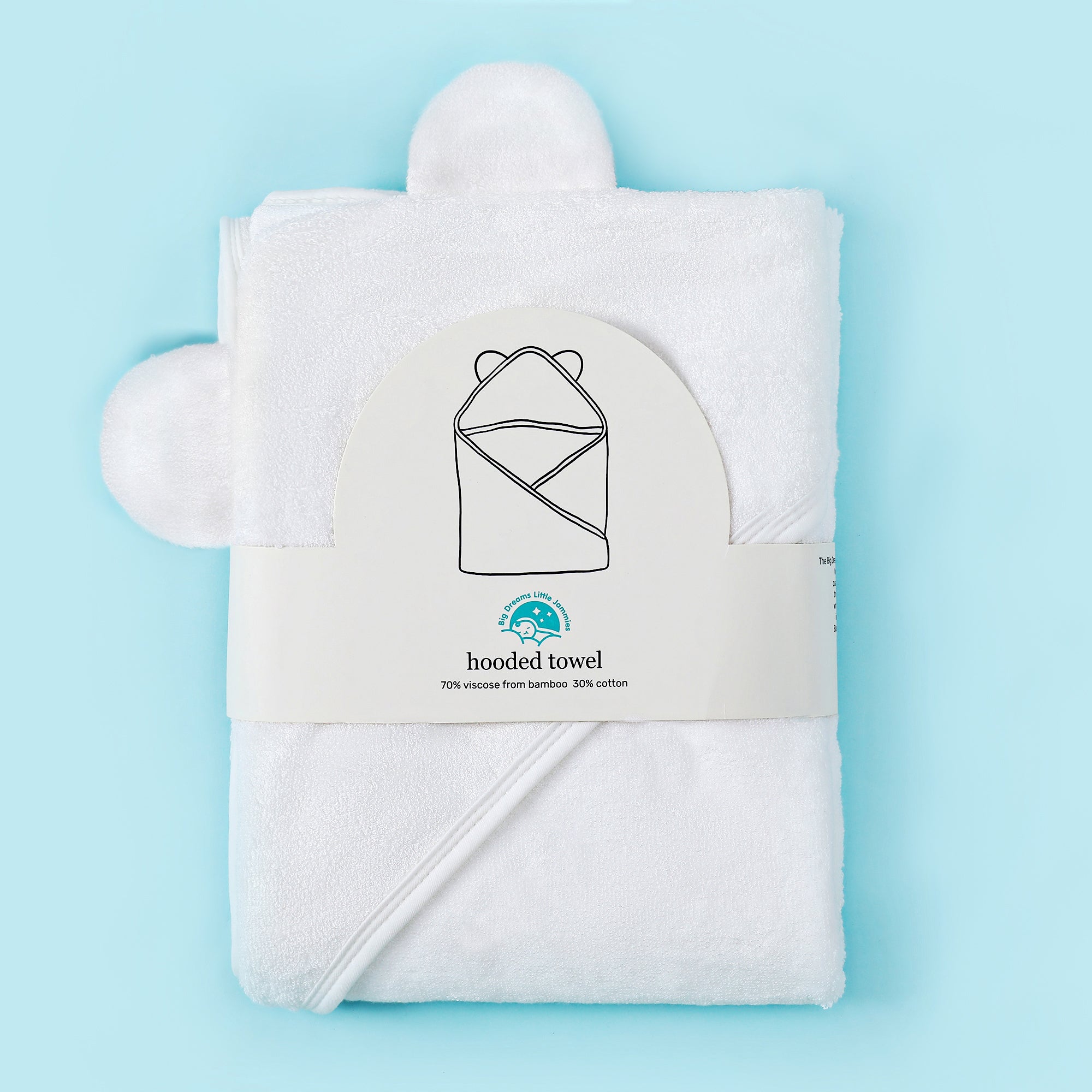 Bamboo Baby Hooded Towel