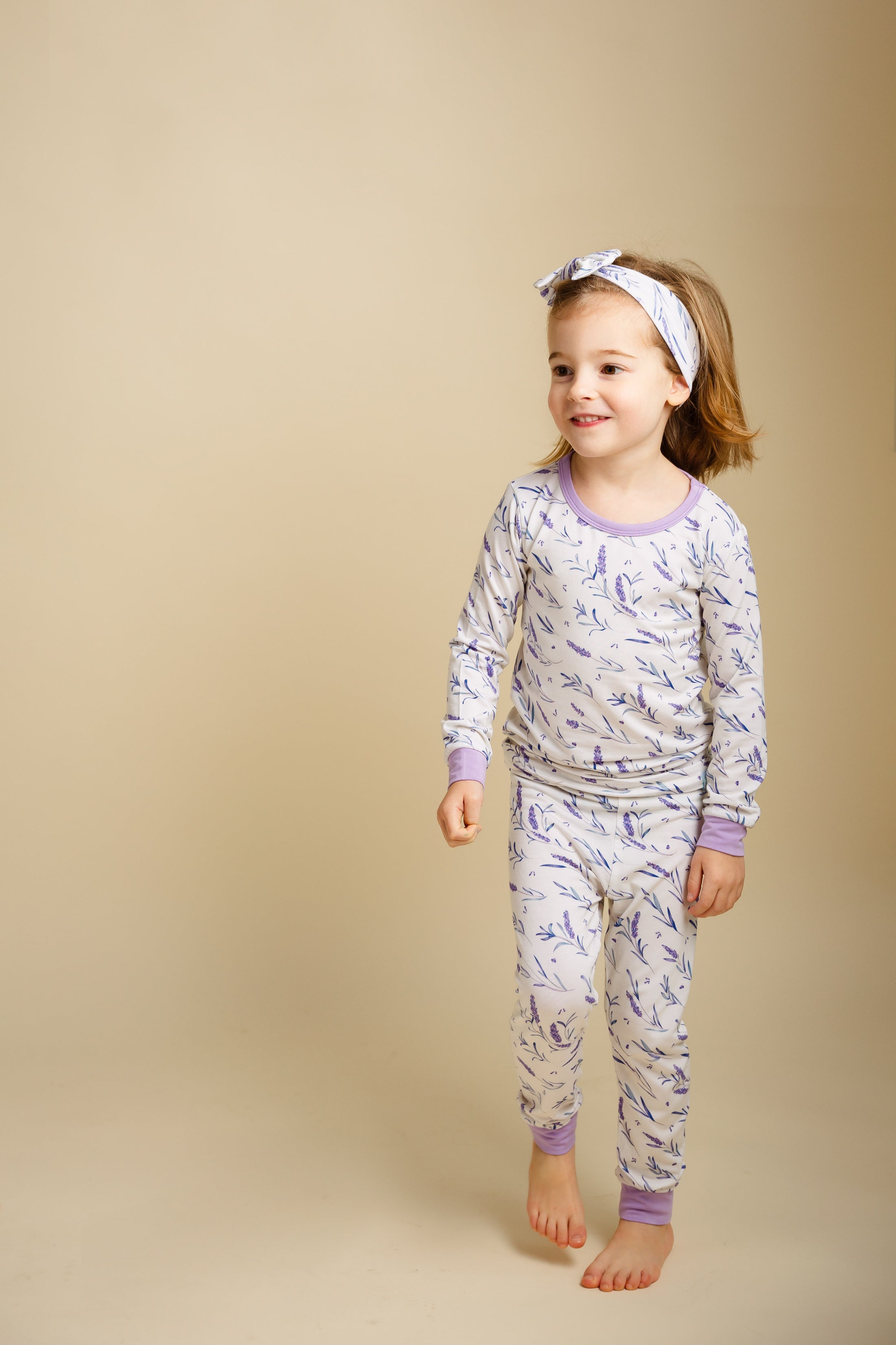 Lavender Lullabies Long Sleeve PJ's