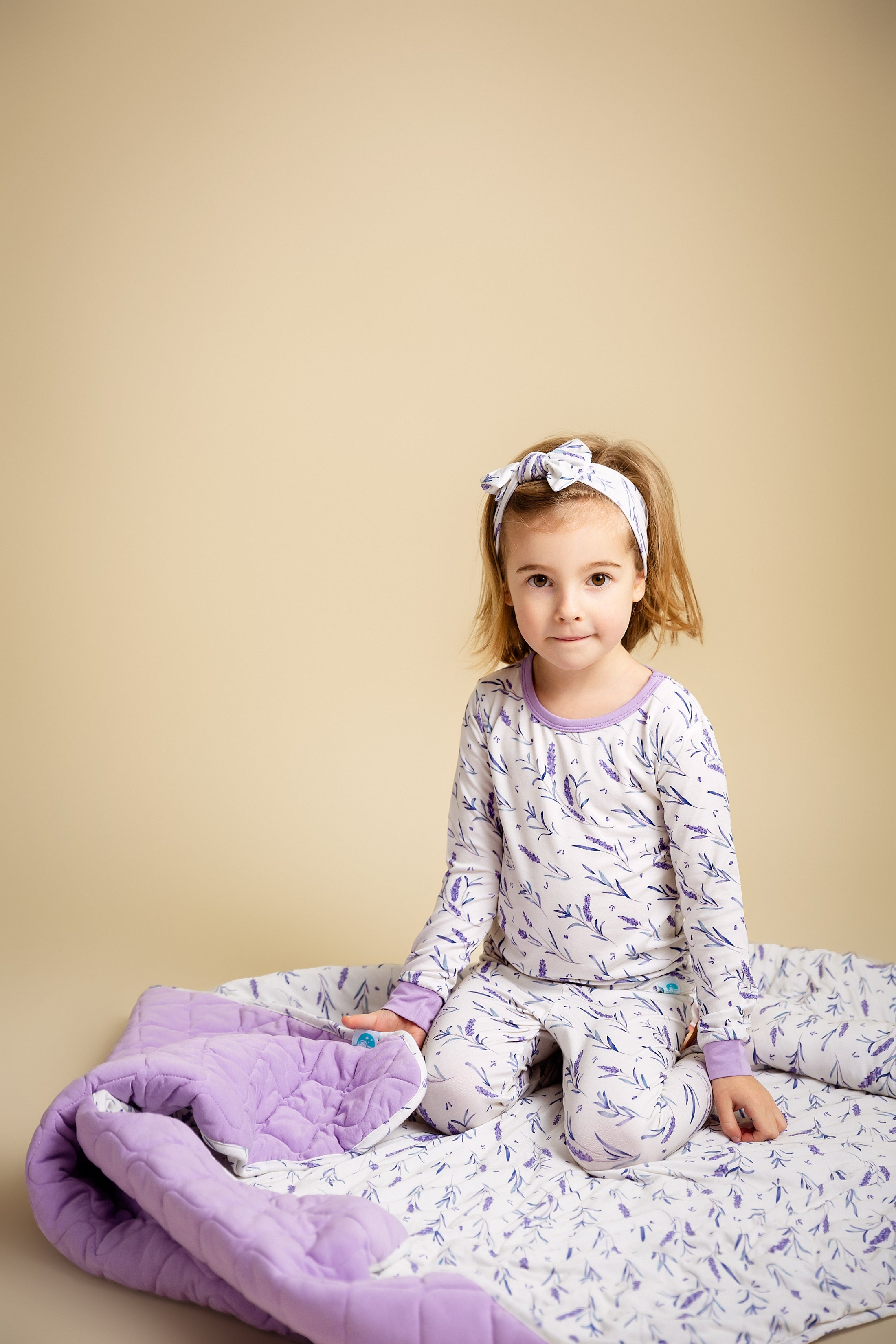 Lavender Lullabies Long Sleeve PJ's