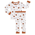 Load image into Gallery viewer, Deerly Beloved Long Sleeve PJ's (irregular bottoms) 6Y & 7Y
