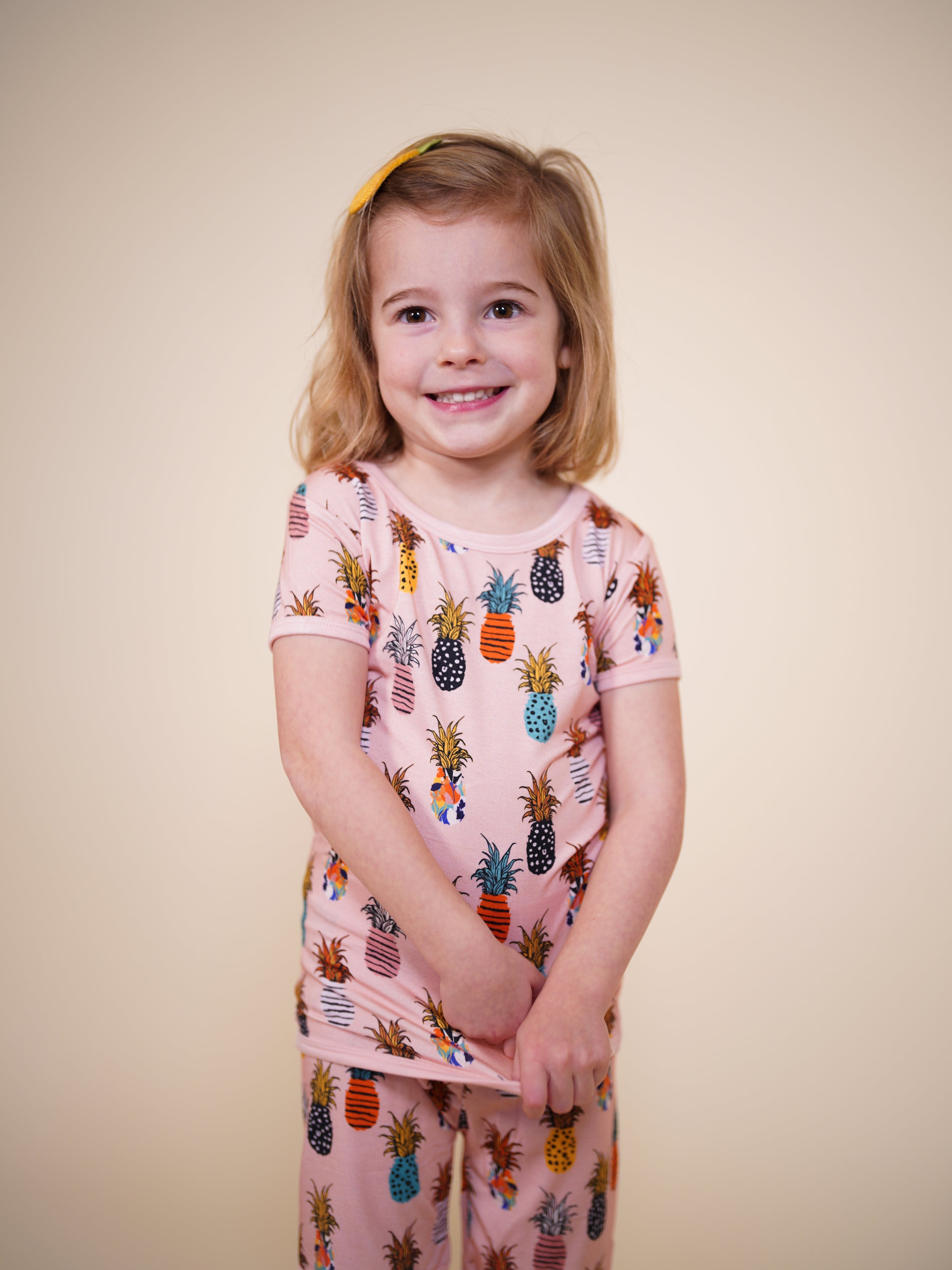 Pina Colada (Pineapple) Short Sleeve PJ's