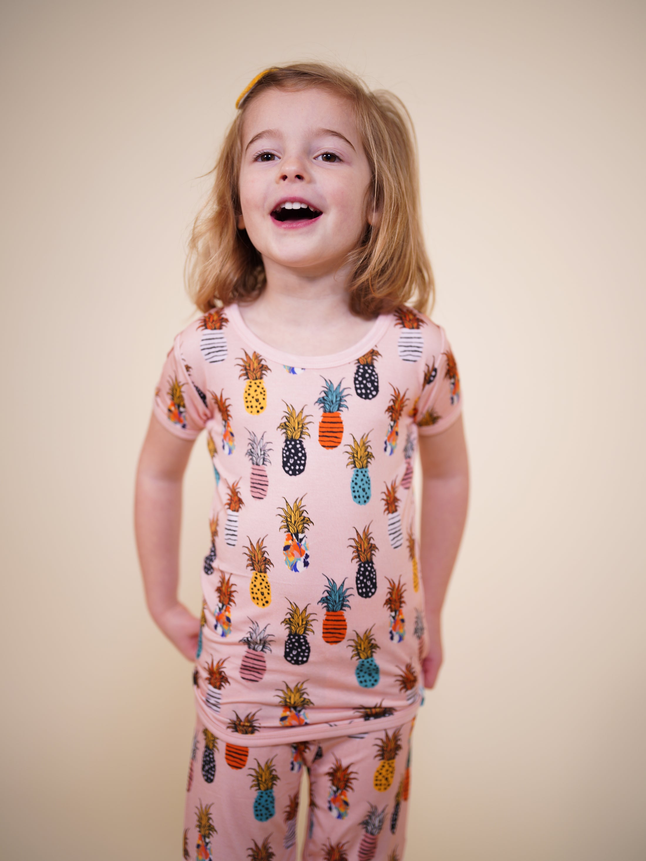 Pina Colada (Pineapple) Short Sleeve PJ's