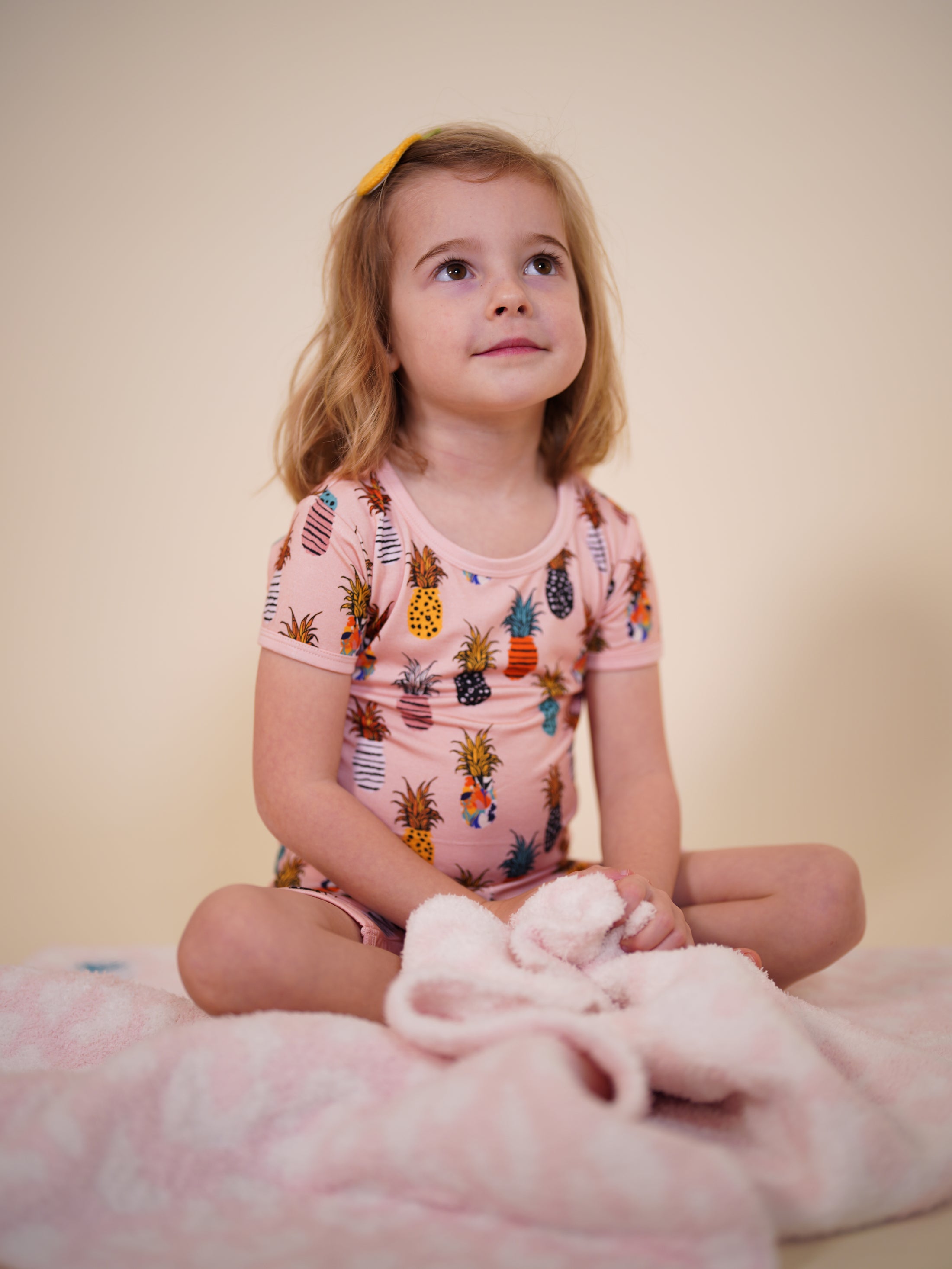 Pina Colada (Pineapple) Short Sleeve PJ's