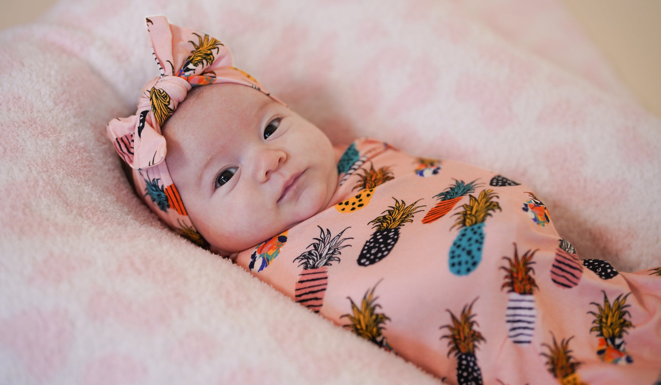 Pina Colada (Pineapple) Swaddle